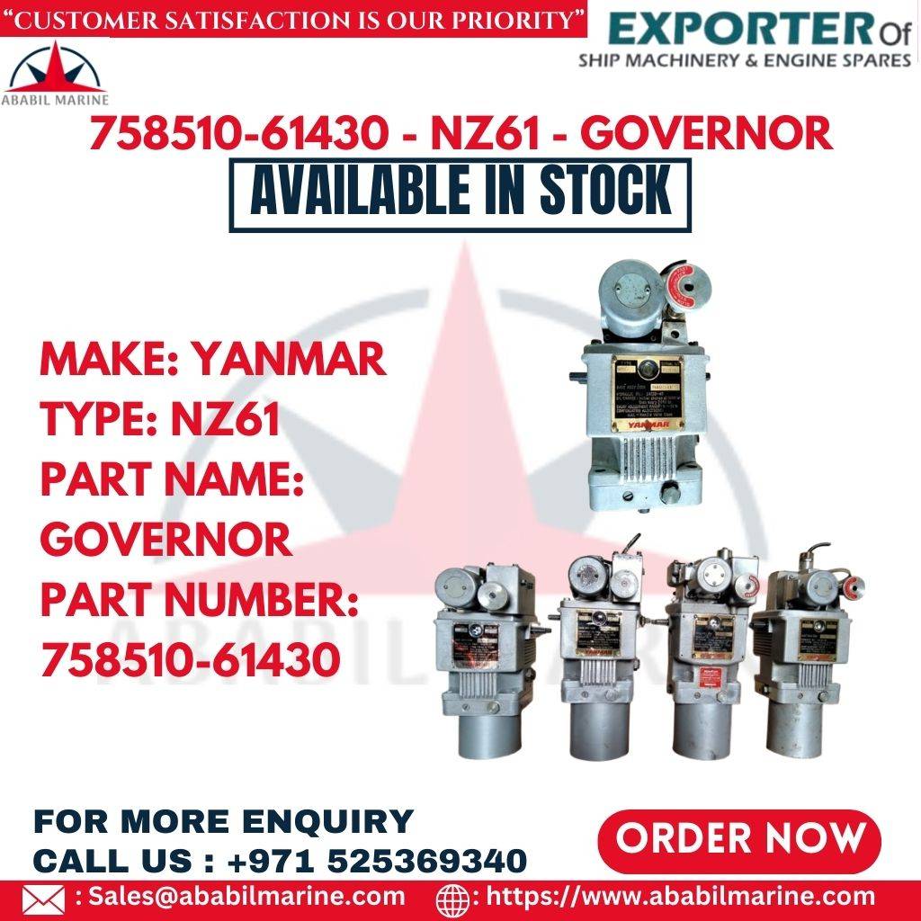 758510-61430 - NZ61 - GOVERNOR Ababil Marine