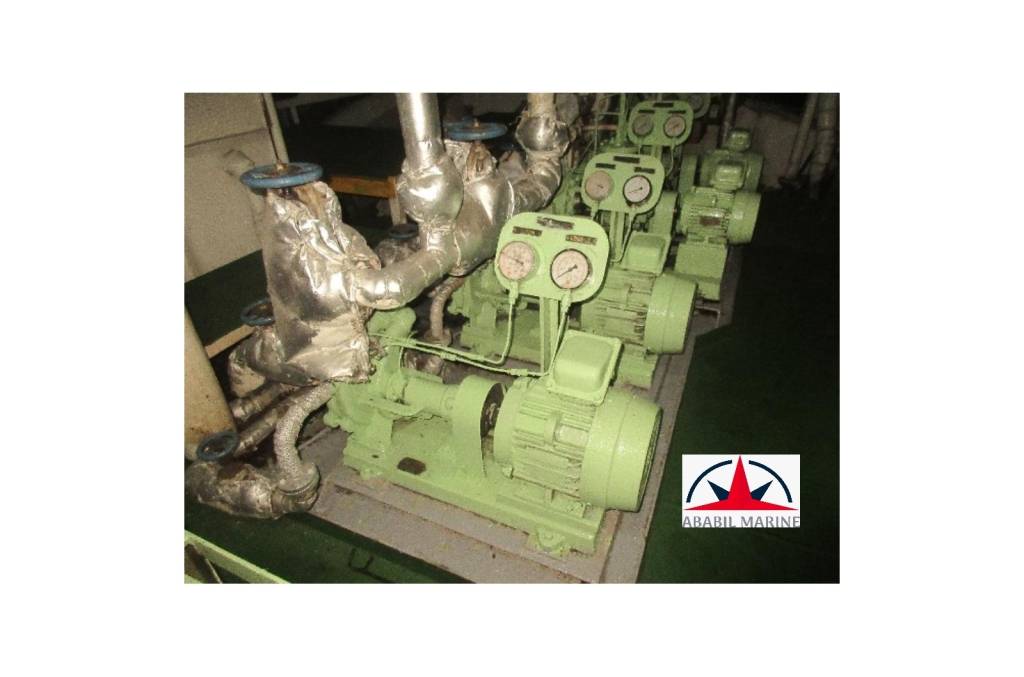 BOILER FEED PUMPS - ASBG31B2G8 - COMPLETE RECONDITION PUMPS Ababil Marine