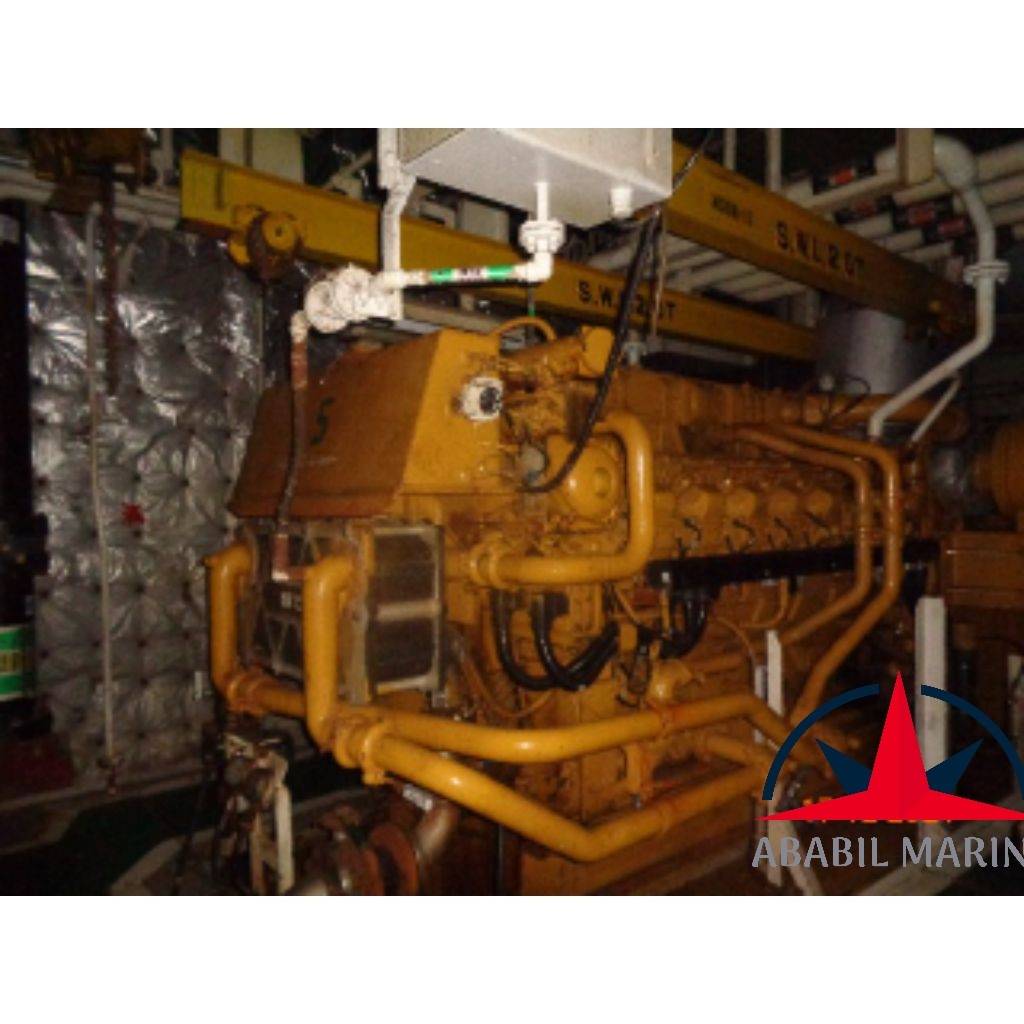 CATERPILLAR 3516 DIESEL GENERATOR, CYLINDER BLOCK , CRANKSHAFT & OTHER SPARES Ababil Marine
