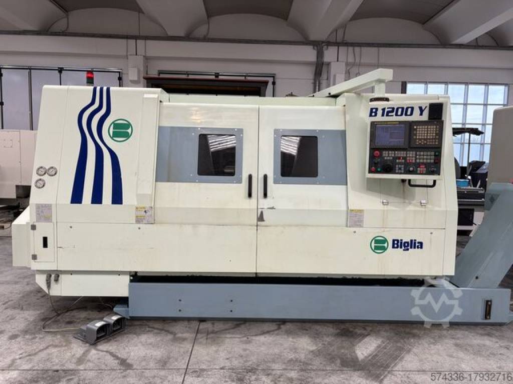CNC LATHE BIGLIA B1200Y Ababil Marine