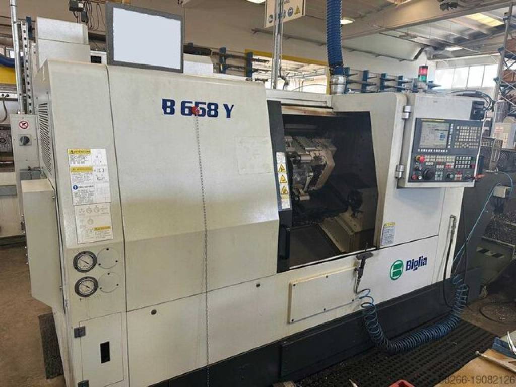 CNC LATHE BIGLIA B658 Y Ababil Marine