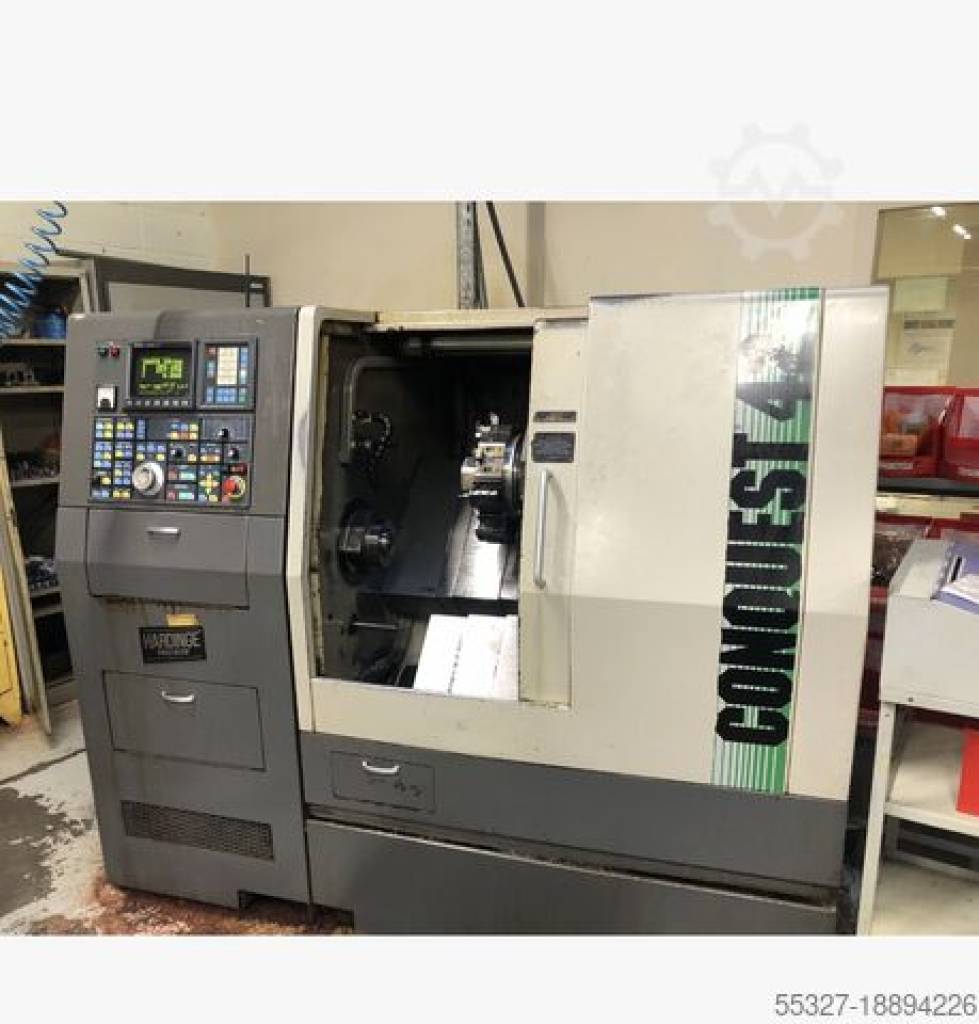 CNC LATHE hardinge conquest 42 Ababil Marine