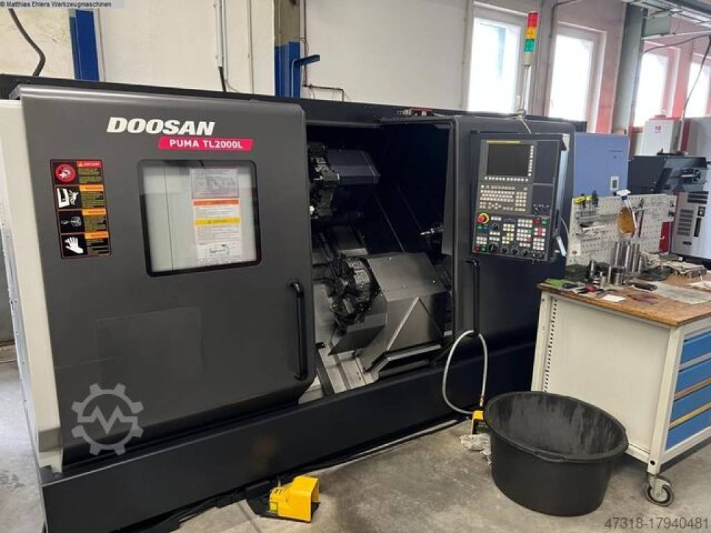 CNC Lathe DOOSAN TL 2000 L Ababil Marine