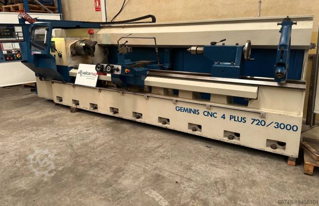 CNC Lathe Geminis 4 Plus 720 x 3000 mm Geminis CNC 4 Plus 720 x 3000 mm Ababil Marine