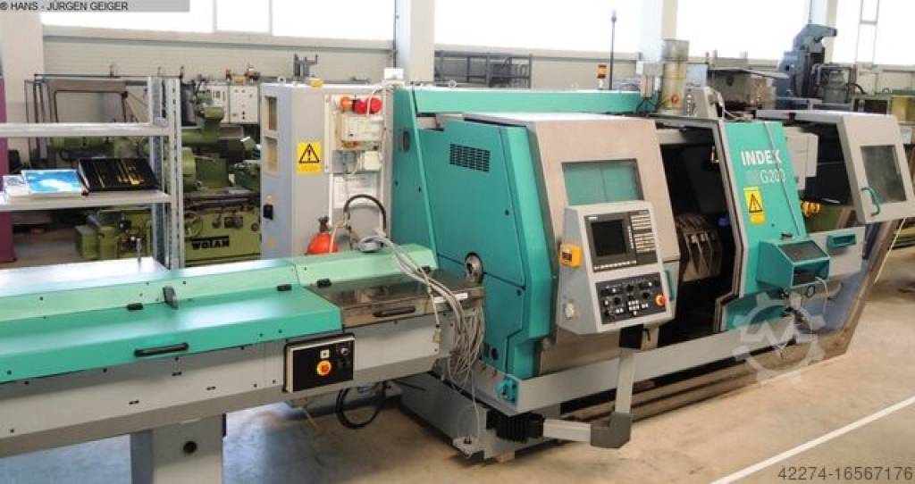 CNC Lathe INDEX G 200 Ababil Marine