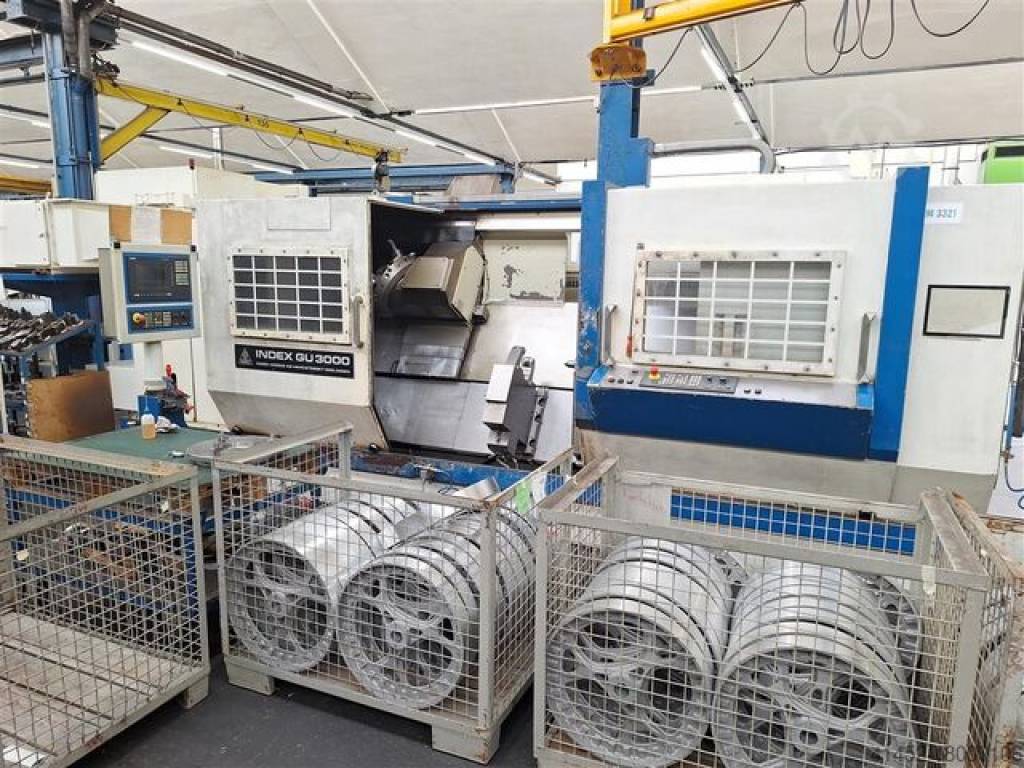 CNC Lathe - Inclined Bed Type INDEX GU 3000 Ababil Marine