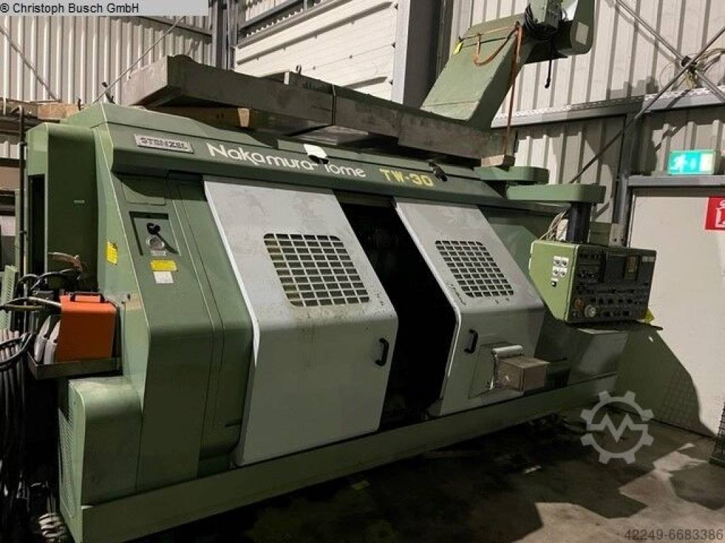 CNC Lathe NAKAMURA TOME TW 30 Ababil Marine