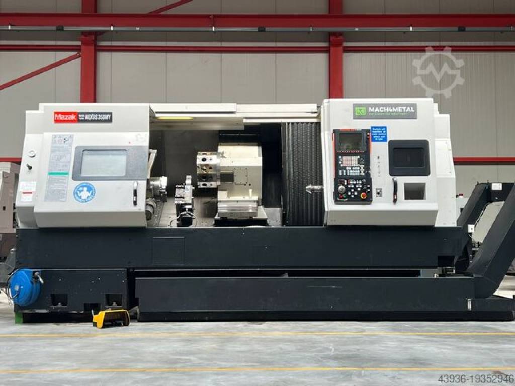 CNC Lathe with y-axis MAZAK - QT 350 MY Mazak QT 350 MY Ababil Marine