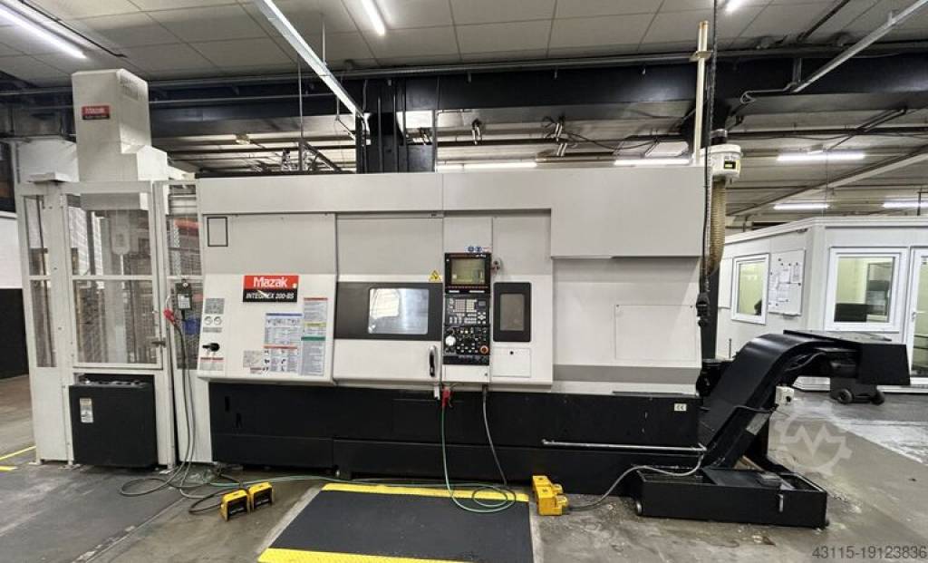 CNC Turning Milling centre with Second S Mazak Integrex 200 lll S + GL 150 F Ababil Marine