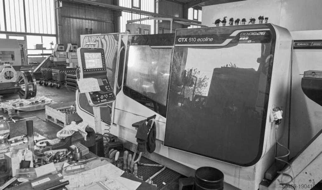 CNC lathe DMG Paket aus 7 Maschinen, DMG und Ki-Heung Ababil Marine