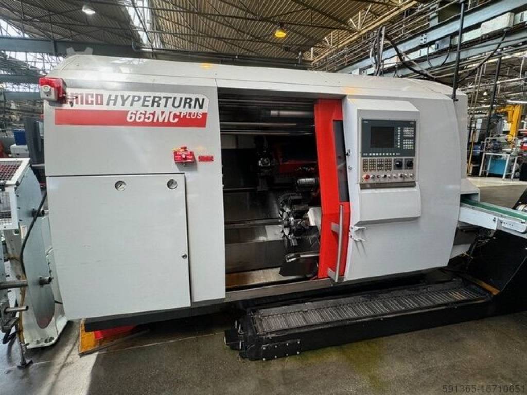 CNC lathe EMCO HYPERTURN 665 MC Plus Ababil Marine