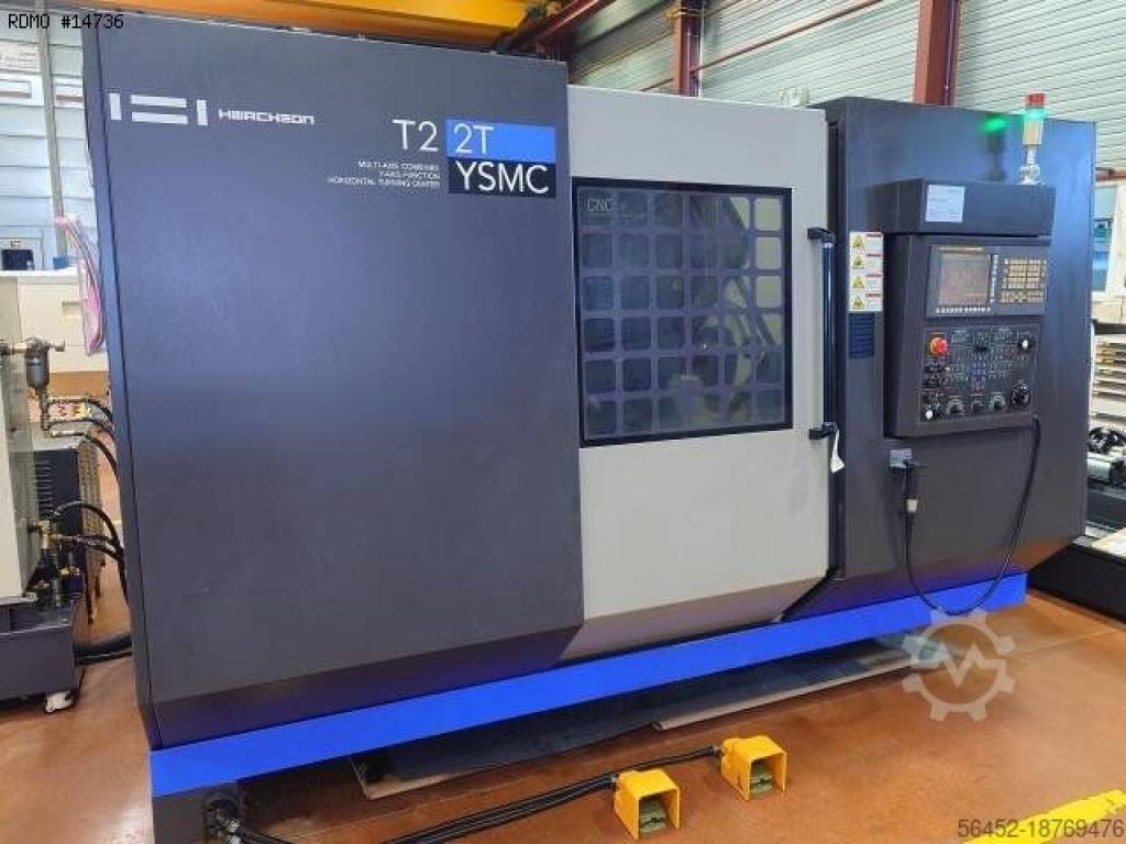 CNC lathe HWACHEON T2-2T YSMC Ababil Marine
