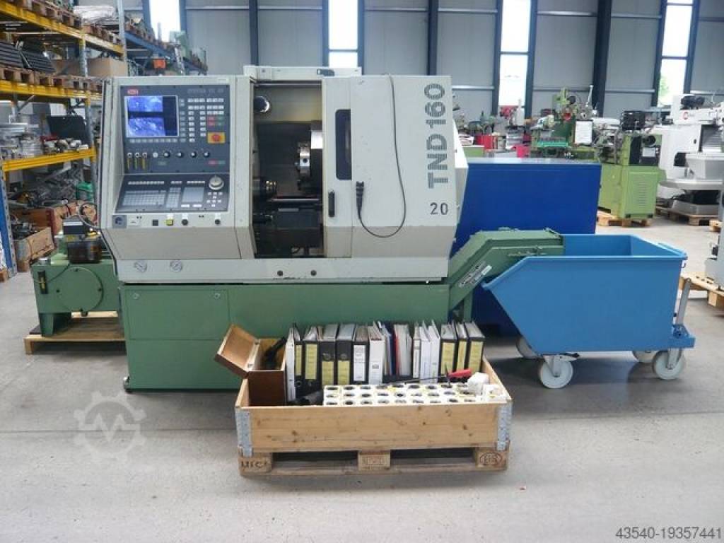 CNC lathe Traub TND 160 Ababil Marine
