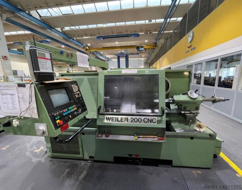 CNC lathe Weiler Weiler 200 CNC Ababil Marine