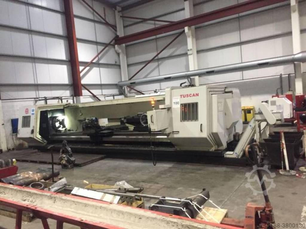 CNC oil country lathe Tuscan LC34 x 6000 Ababil Marine