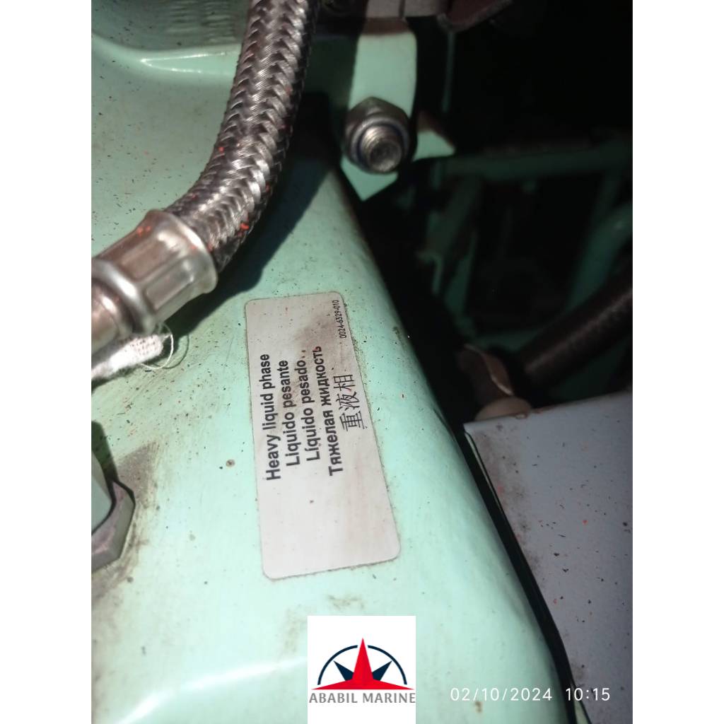 COMPLETE HFO TREATMENT PLANT - WESTFALIA - OCU1-OSE10-91-067 Ababil Marine