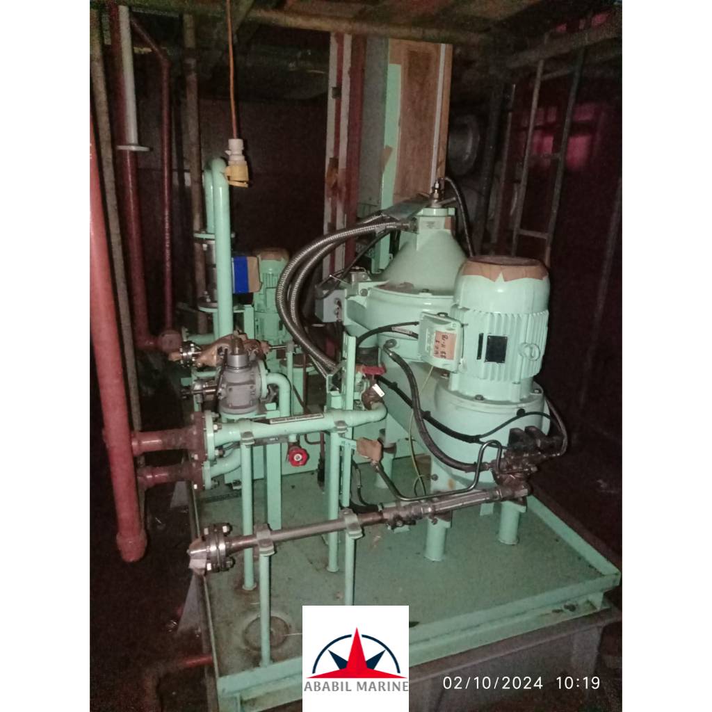 COMPLETE HFO TREATMENT PLANT - WESTFALIA - OCU1-OSE10-91-067 Ababil Marine