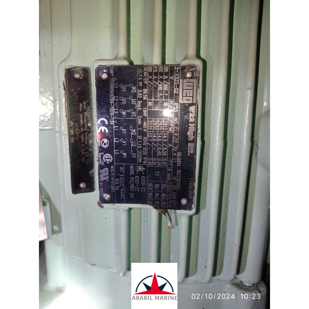 COMPLETE HFO TREATMENT PLANT - WESTFALIA - OCU1-OSE10-91-067 Ababil Marine