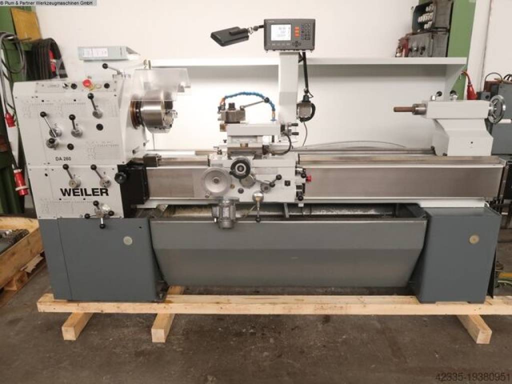 Center Lathe WEILER DA 260 x 1500 / Digi Ababil Marine