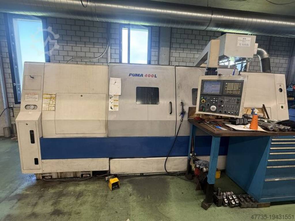 Cnc lathe 2000 mm turning length DOOSAN Puma 400 LC Ababil Marine