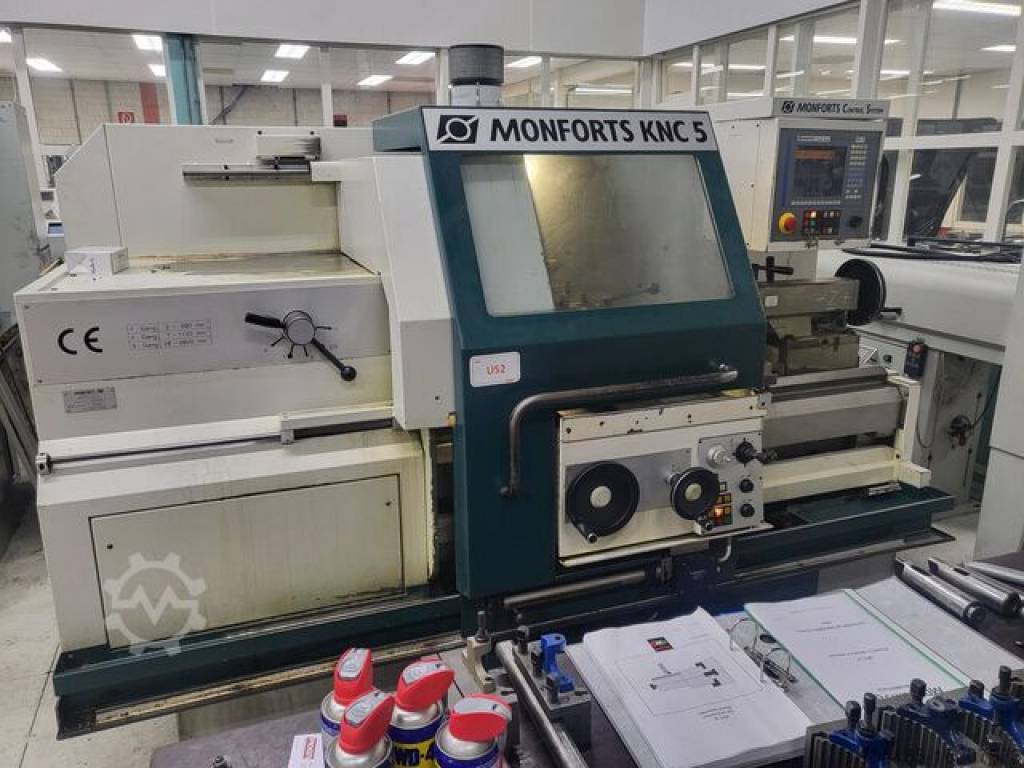 Cnc lathe montforts KNC 5 Ababil Marine