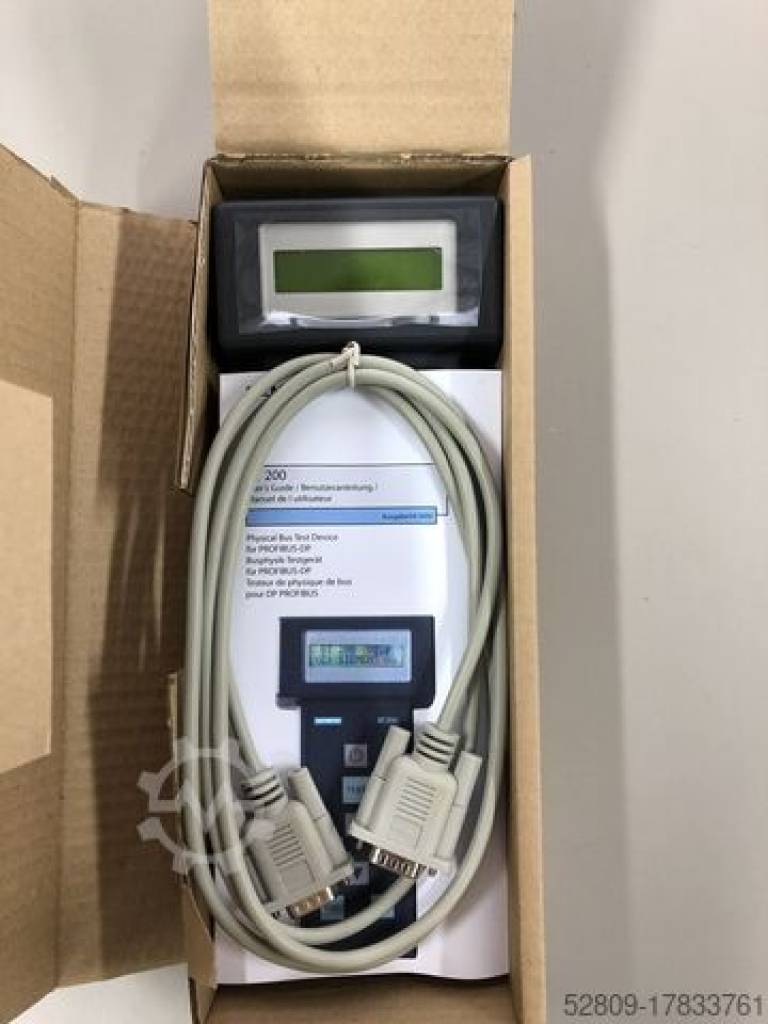 Control system Siemens BT 200 Busphysik Testgerät Siemens BT 6SE7181-0AA01-0AA0 Simatic Ababil Marine