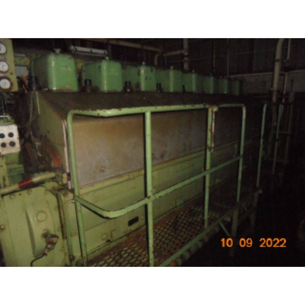 DAIHATSU 8DKM28 COMPLETE ENGINE, STD CRANKSHAFT, CYLINDER BLOCK Ababil Marine