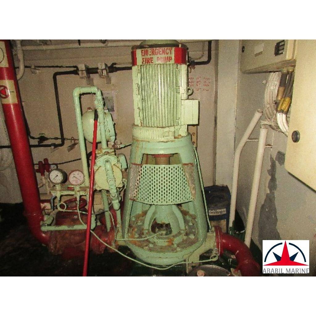 EMERGENCY FIRE - KVAERNER- CGB80V48BANVK- COMPLETE RECONDITION PUMPS Ababil Marine