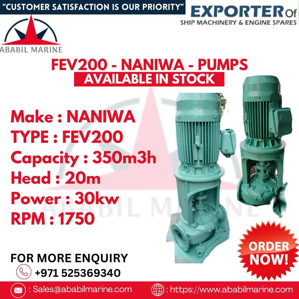 FEV200 - NANIWA - PUMPS Ababil Marine