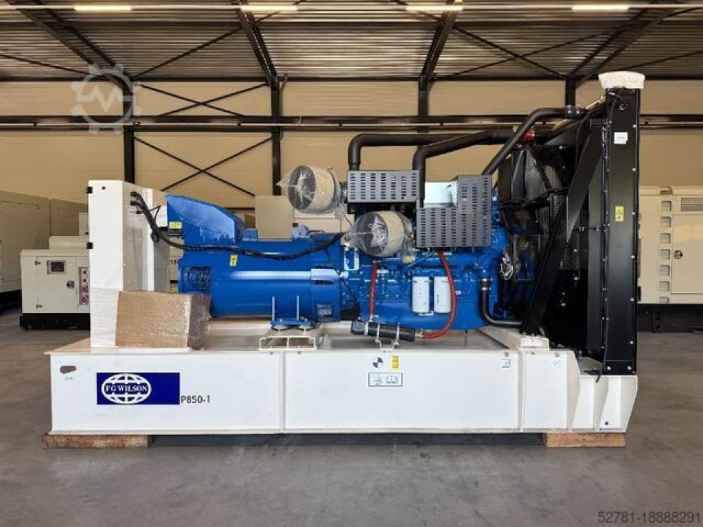 FUJI GALAXY - FD-11 - GENERATORS -  P850-1 - 850 kVA Open Genset - DPX-16024-O Ababil Marine