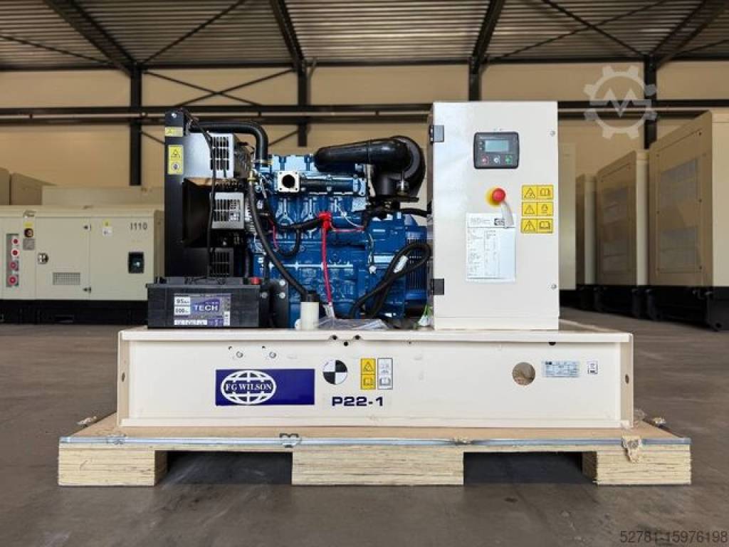 FUJI GALAXY - FD-11 - GENERATORS - P22-1 - 22 kVA Open Genset - DPX-16002-O Ababil Marine