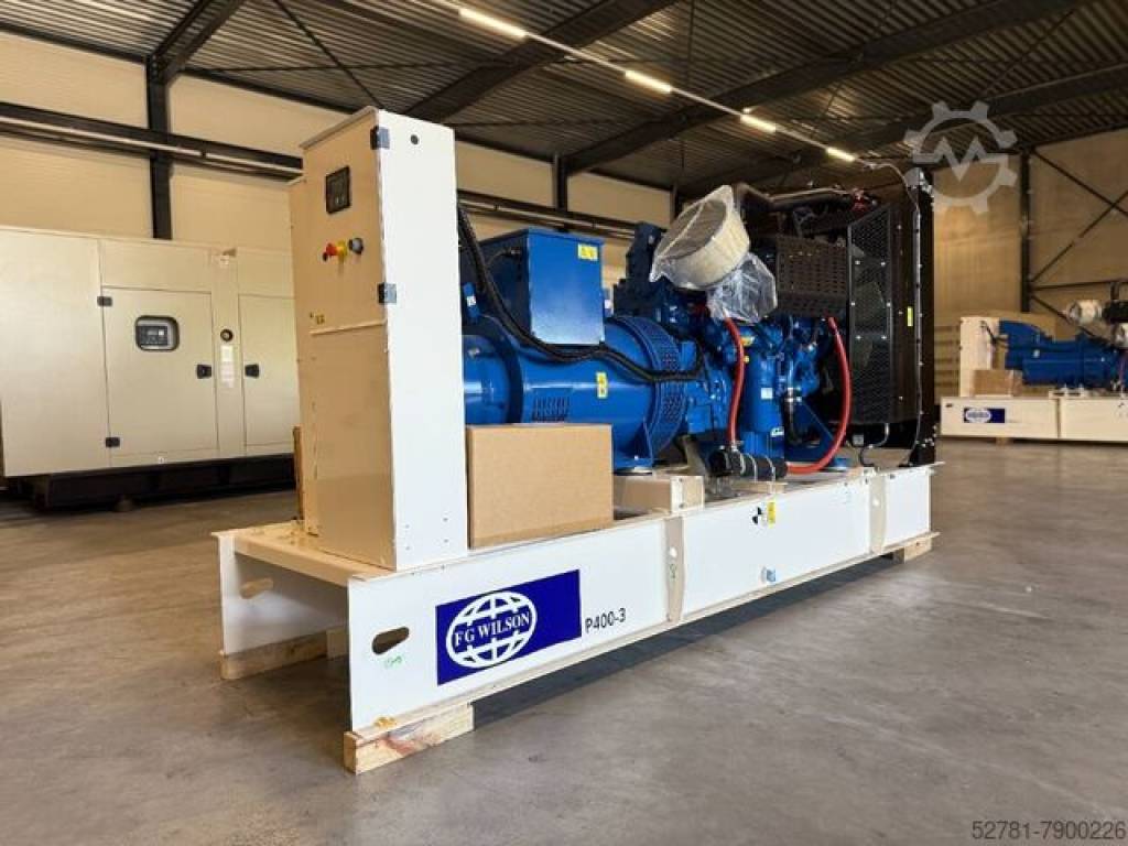 FUJI GALAXY - FD-11 - GENERATORS - P400-3 - 400 kVA Open Genset - DPX-16017-O Ababil Marine