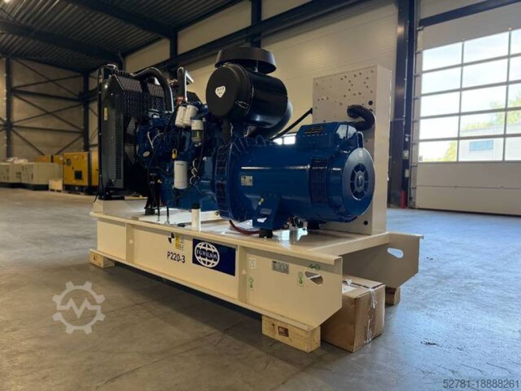 FUJI GALAXY - FD-11 - GENERATORS - P220-3 - 220 kVA Open Genset - DPX-16012-O Ababil Marine