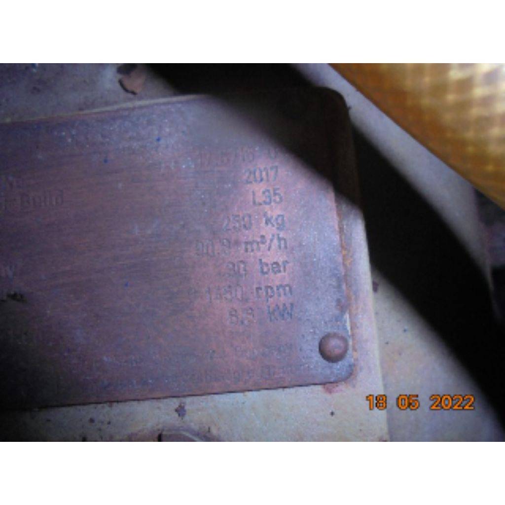 L50 - HATLAPA -  AIR COMPRESSOR Ababil Marine