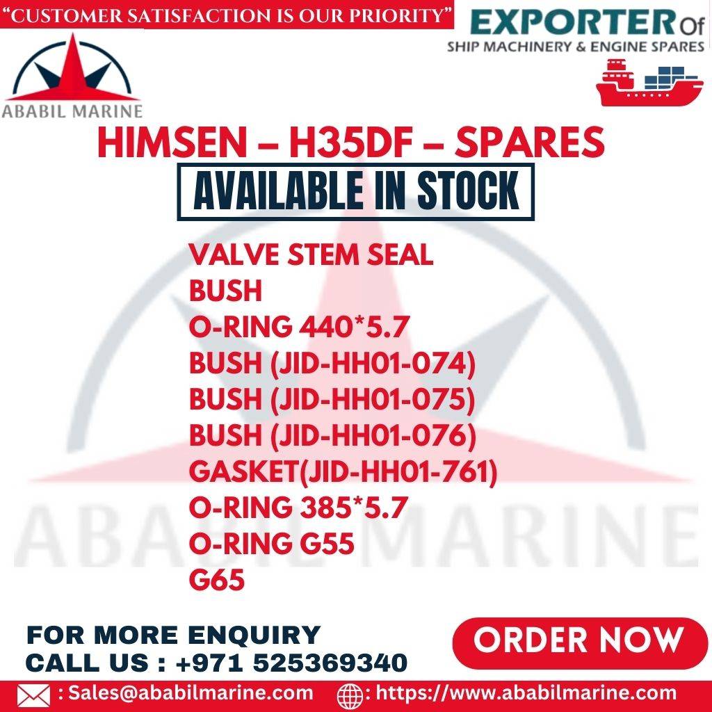 HIMSEN – H35DF – SPARES – BUSH – LDFV21100-114-1 Ababil Marine