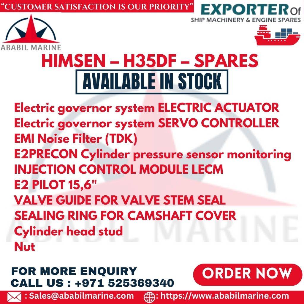 HIMSEN – H35DF – SPARES – INJECTION CONTROL MODULE LECM – LDFV46007-100 Ababil Marine