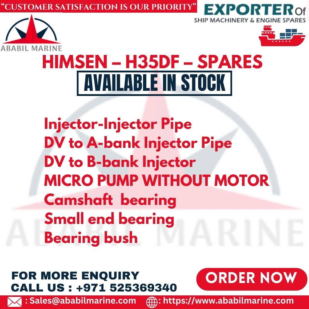 HIMSEN – H35DF – SPARES – Small end bearing – LDFV32000-114 Ababil Marine