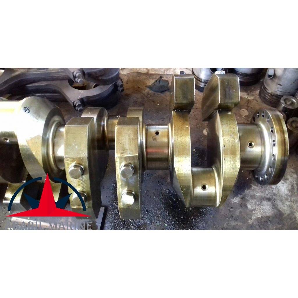 MAK 8M25C DIESEL ENGINE-STD CRANKSHAFT-CYLINDER BLOCK & OTHER SPARES Ababil Marine