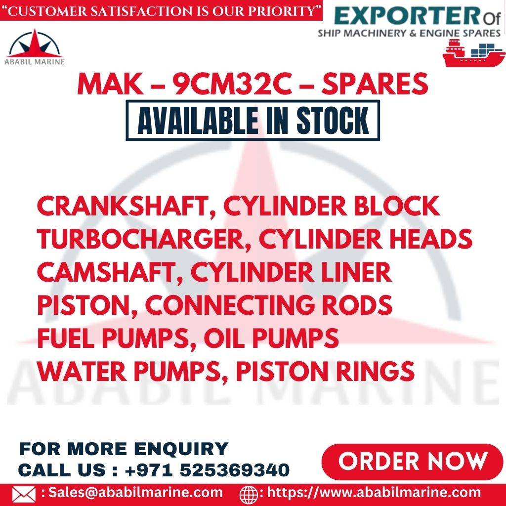 MAK – 9CM32C – CAMSHAFT Ababil Marine