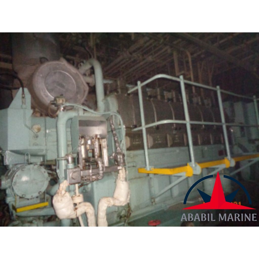 MAN B&W 7L23/30H DIESEL GENERATOR & DIESEL ENGINE Ababil Marine