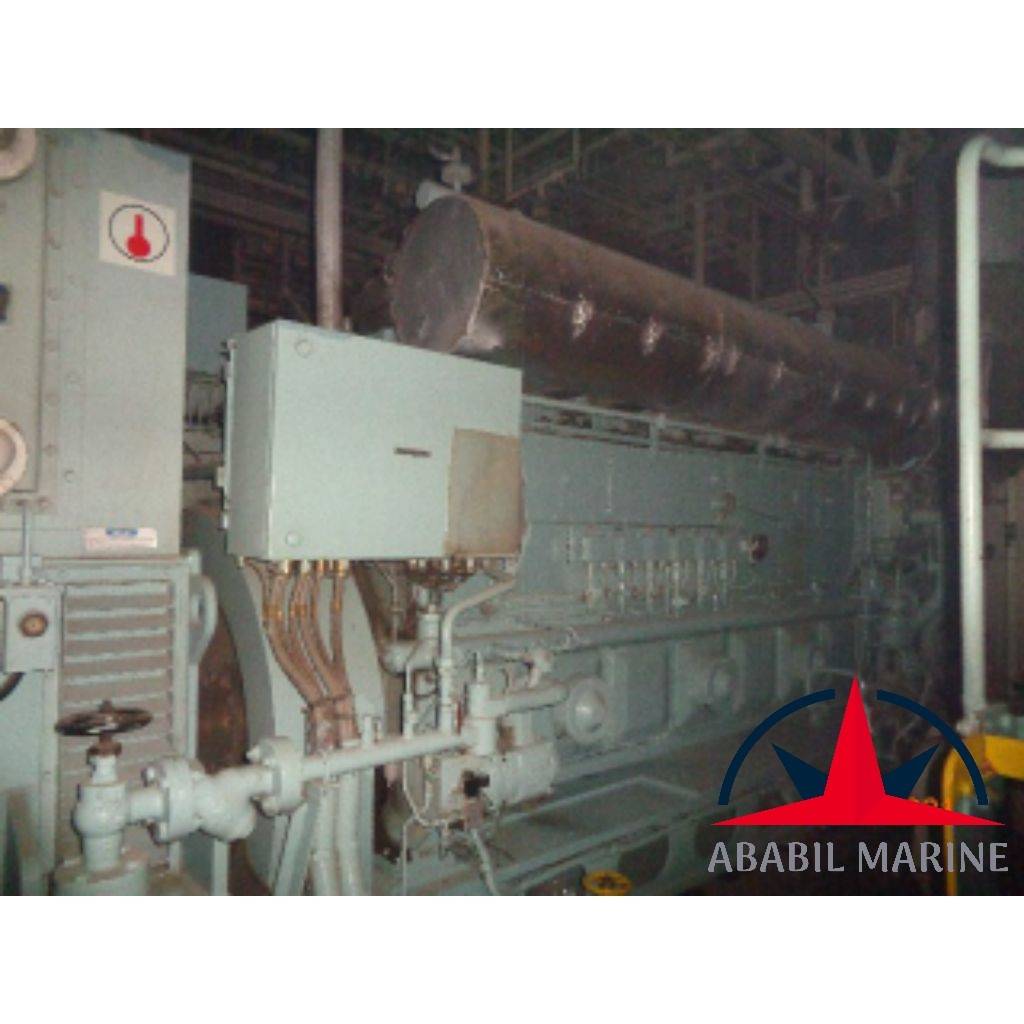 MAN B&W - 7L23/30H - DIESEL GENERATOR - COMPLETE ENGINE  Ababil Marine