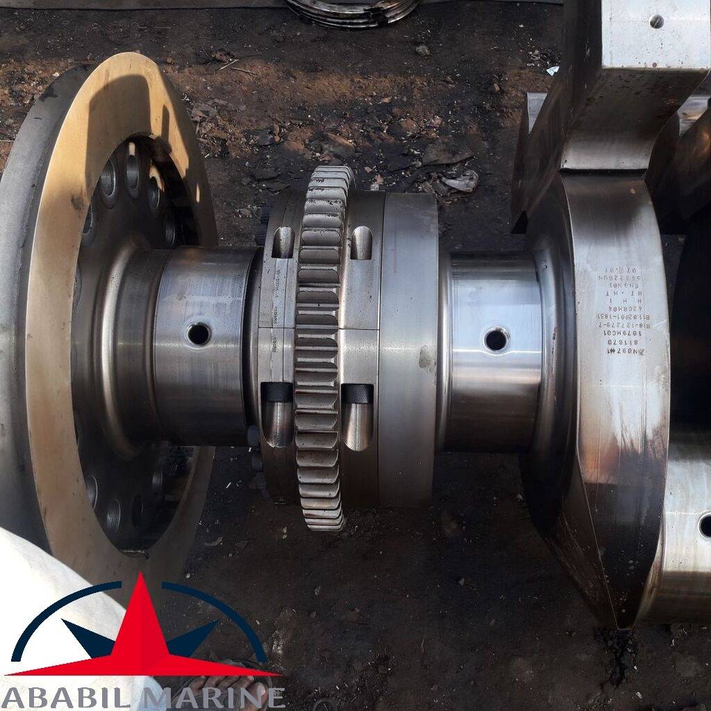 MAN B&W - 7L27/38 - CRANKSHAFT & CYLINDER BLOCK Ababil Marine