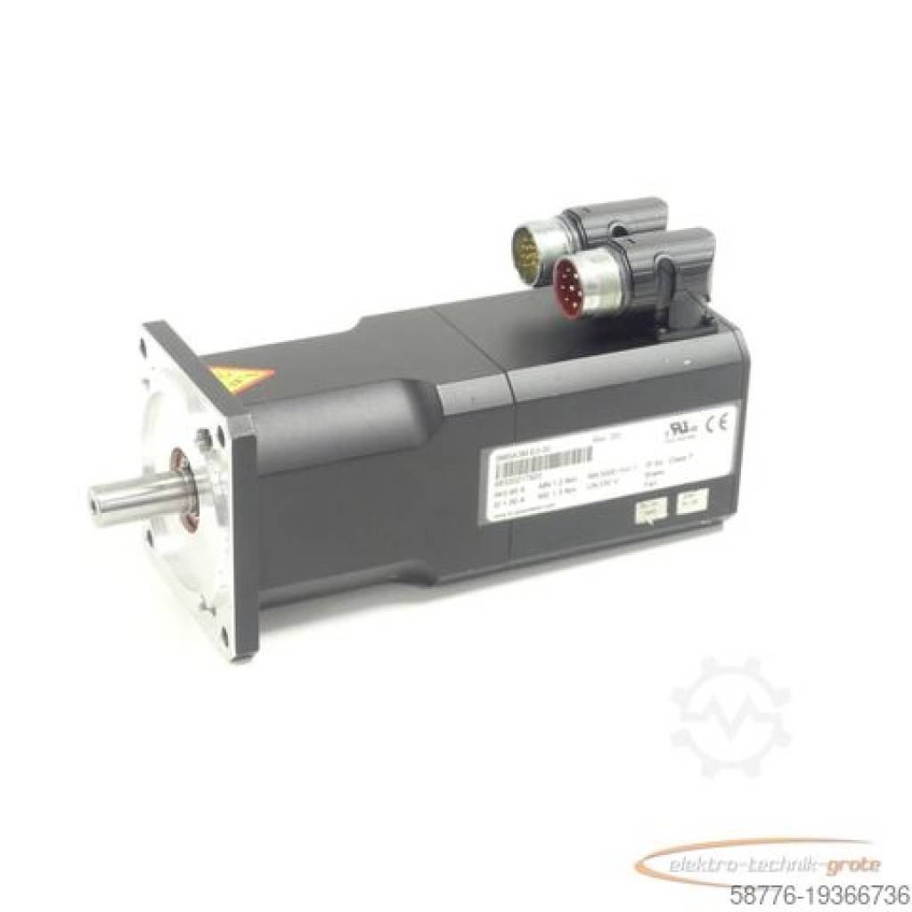 Motor BR Automation 8MSA3M.E3-30 Servomotor Rev. D0 SN:68320217820 Ababil Marine