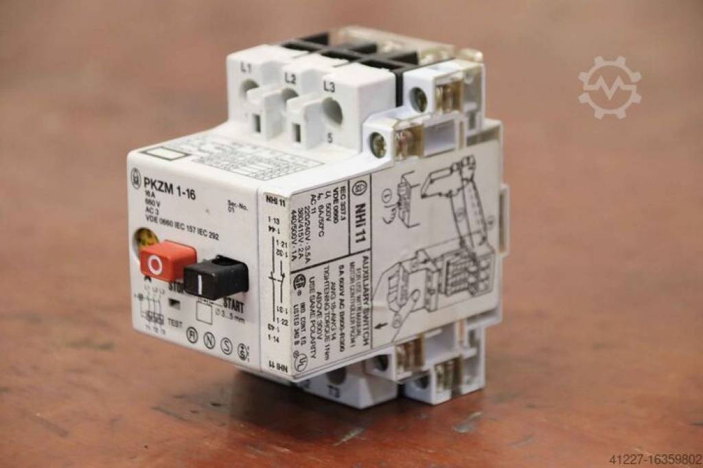 Motor protection switch Möller PKZM 1-16 Ababil Marine