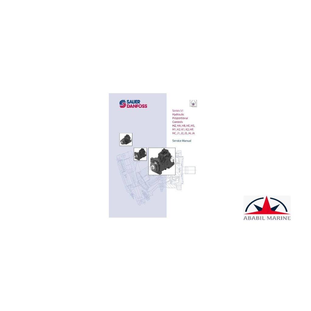 SAUER DANFOSS - 5ID160 AD4N - HSA7 BHEl CCA NIIAAF3 516 - COMPLETE RECONDITION MOTORS Ababil Marine