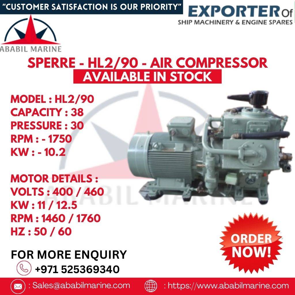 HL2/90 - SPERRE - AIR COMPRESSOR  Ababil Marine