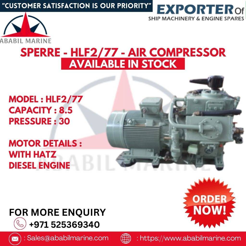 HLF2/77 - SPERRE - AIR COMPRESSOR  Ababil Marine