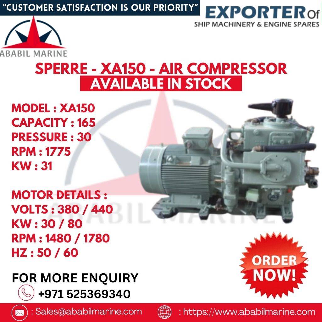 XA150 - SPERRE - AIR COMPRESSOR Ababil Marine