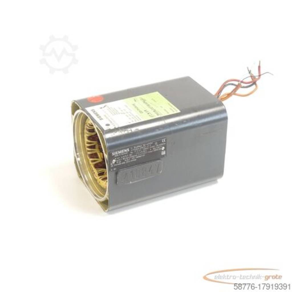 Siemens motor Siemens 1FT5064-0AC01 Gehäuse mit Stator SN:YFU1311060201001 Ababil Marine