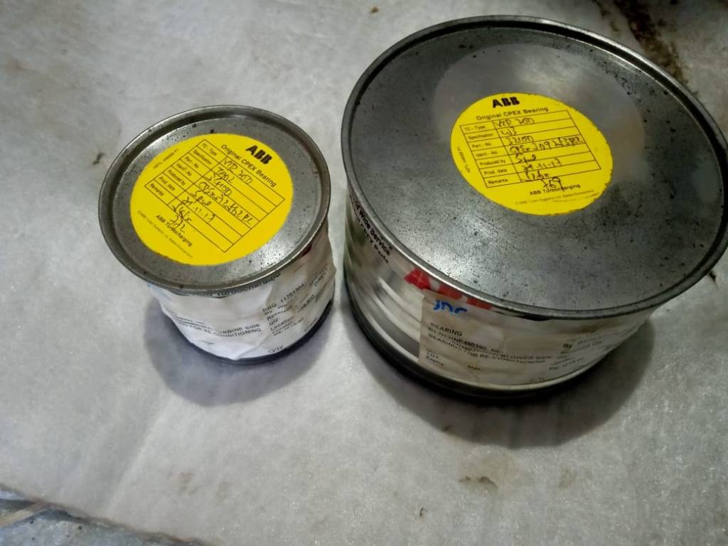 TURBOCHARGER - ABB - VTR - 454 - TURBO BEARINGS - RECONDITION Ababil Marine